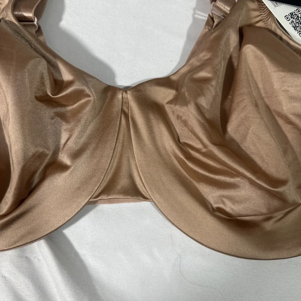 NWT $65 Wacoal [ 38G US ] Inner Sheen Underwire Bra in Roebuck Tan #T2016‎